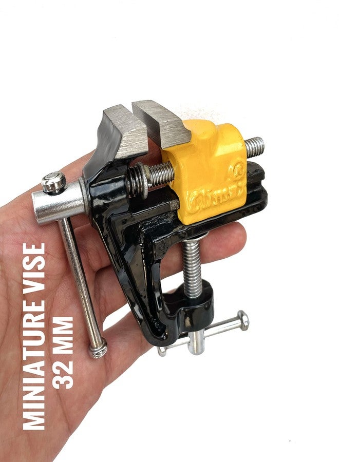 CLIMAX TABLE BABY VICE | CLAMP TYPE | 32 MM JAW WIDTH [PROFESSIONAL] - Image 1
